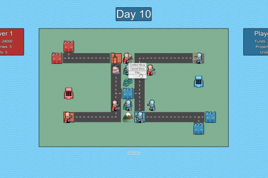 Screenshot from the demo video for a student app