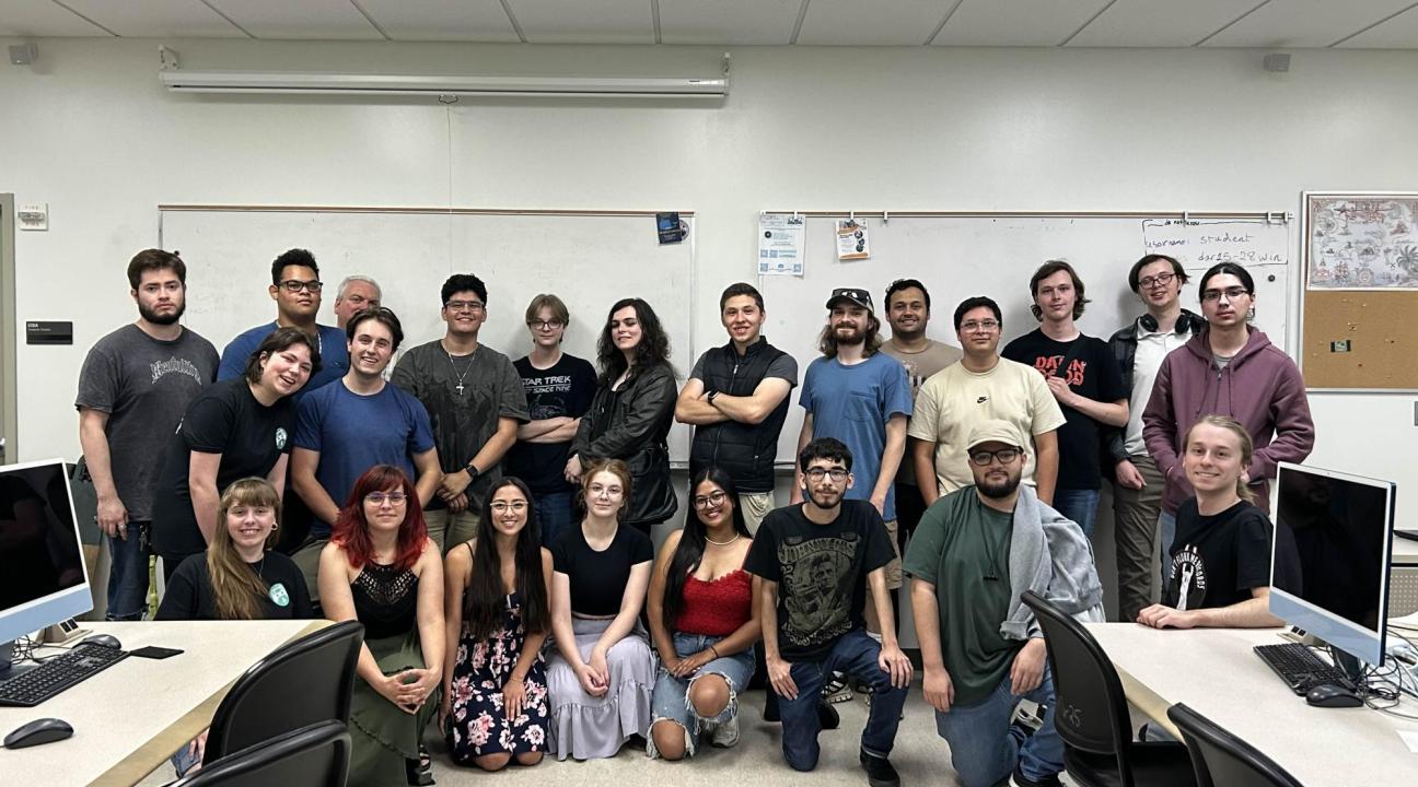 Members of the Game Dev Club Group