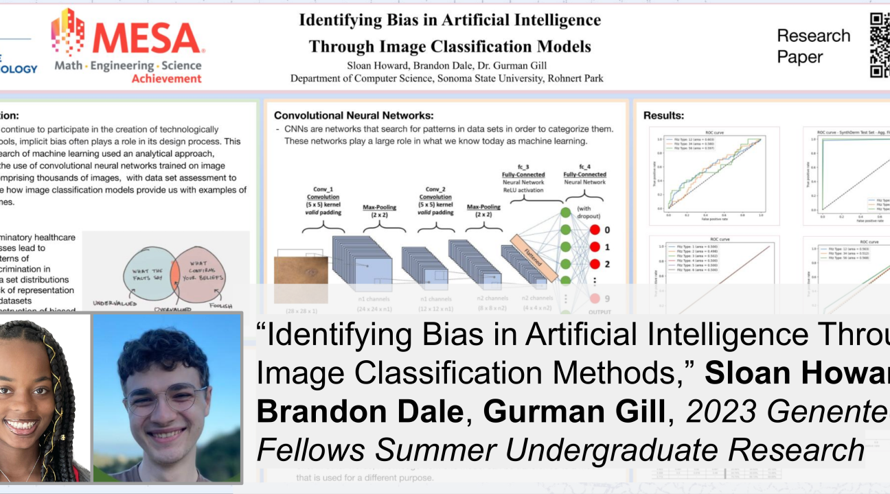 Sloan Howard and Brandon Dale research poster