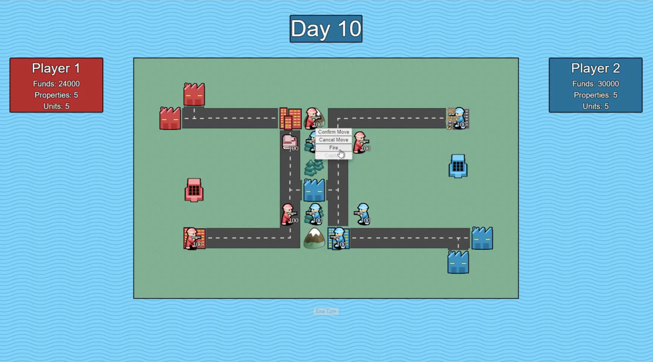 Screenshot from the demo video for a student app